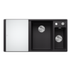 Blanco Axia III 6S Black Silgranit Kitchen Sink