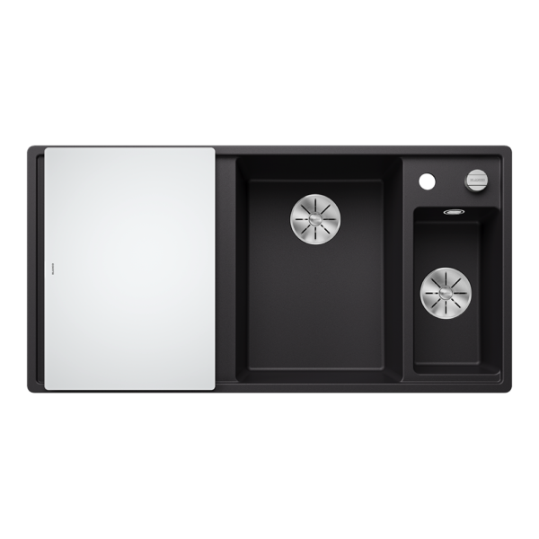 Blanco Axia III 6S Black Silgranit Kitchen Sink