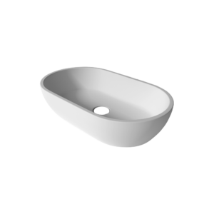 iStone Hazel 38577 Rounded Above-counter Basin