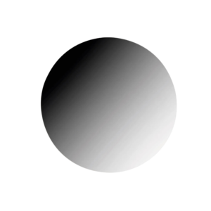 Falper Straight Edge Round Mirror